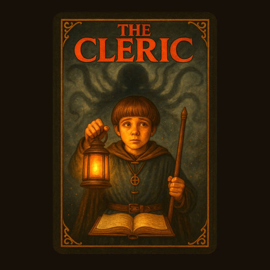 The Cleric T-Shirt | DnD Card Design Tee