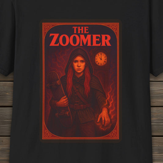 The Zoomer T-Shirt | DnD Card Design Tee