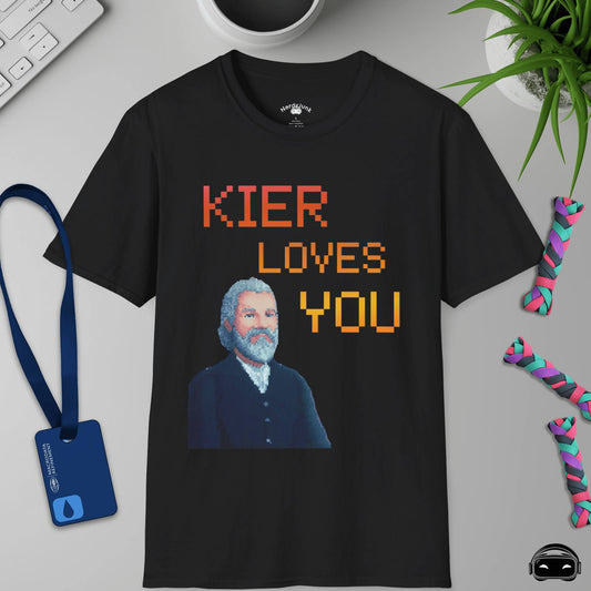 Kier Loves You - Pixel Art design T-shirt