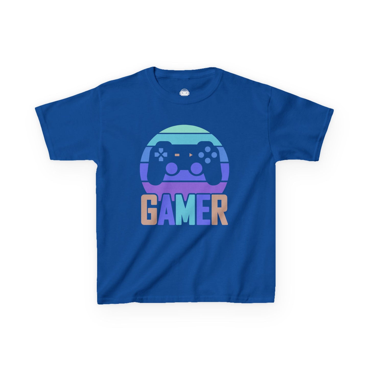 Gamer Sunset – Kids Gaming Tee 🎮🌅
