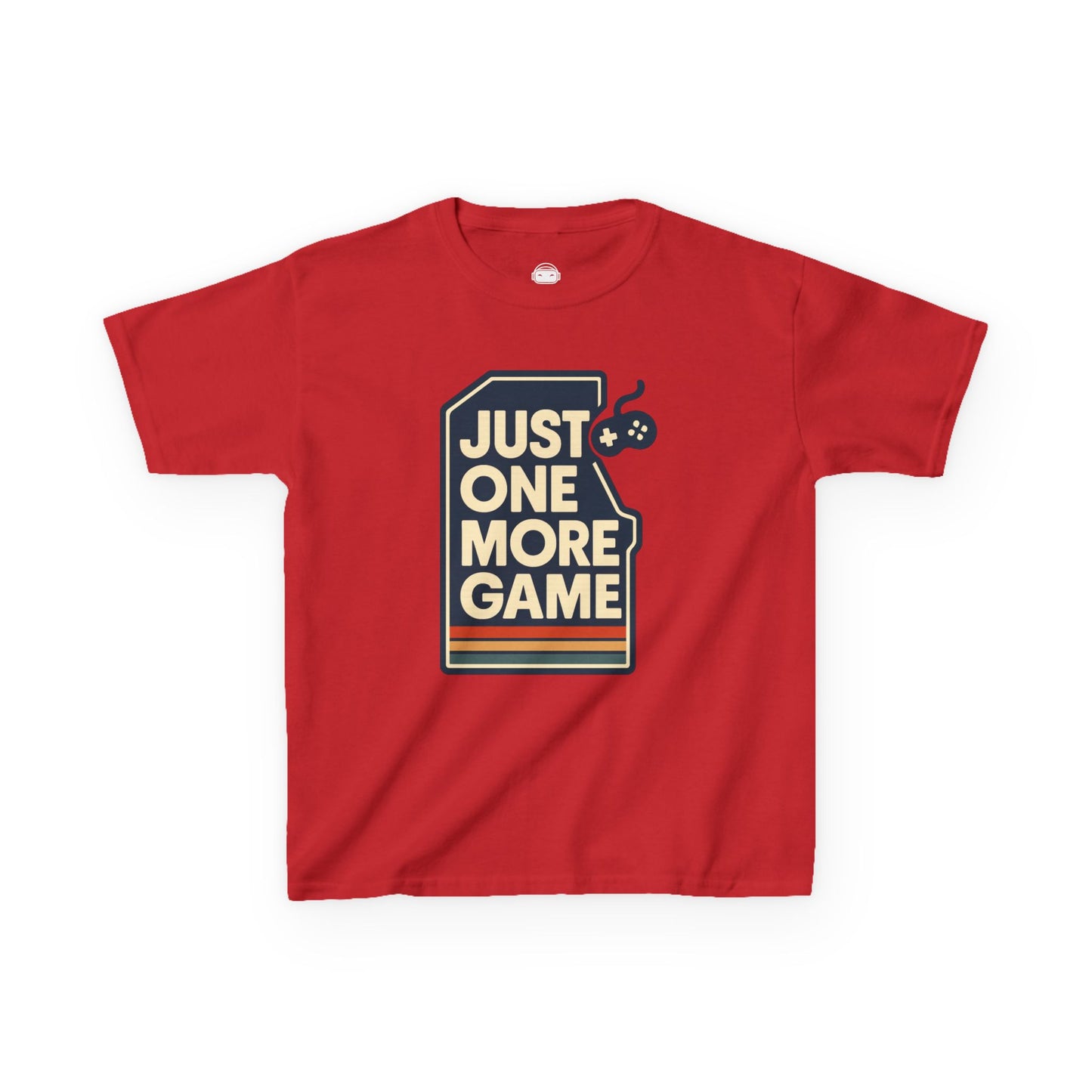 Just One More Game โ Kids Retro Gamer T-Shirt ๐ฎ๐พ