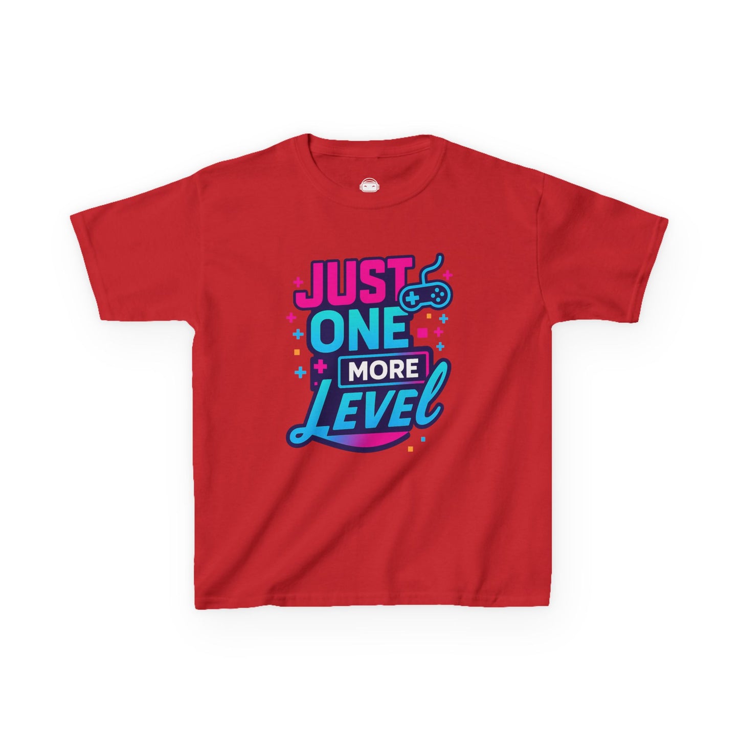 Just One More Level (b/p) โ Kids Neon Gamer T-Shirt ๐ฎ๐