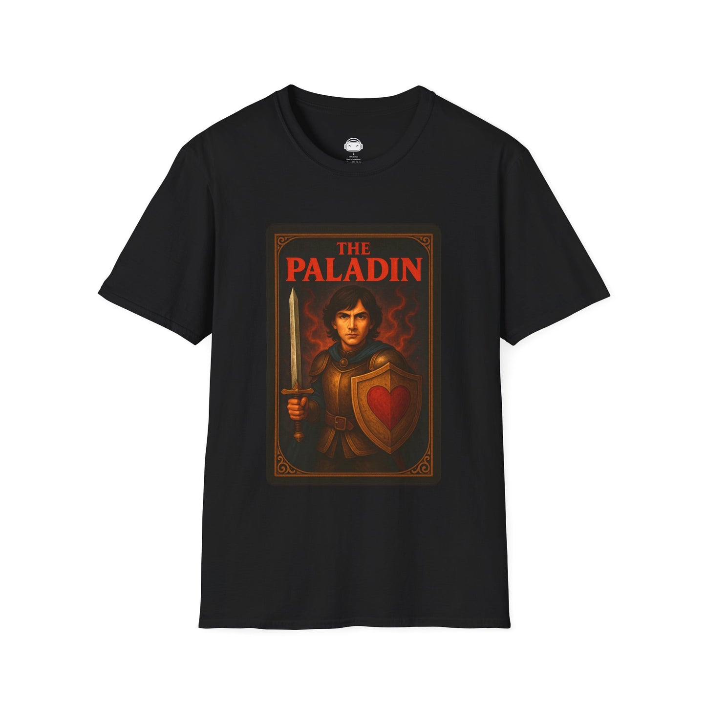 The Paladin T-Shirt | DnD Card Design Tee