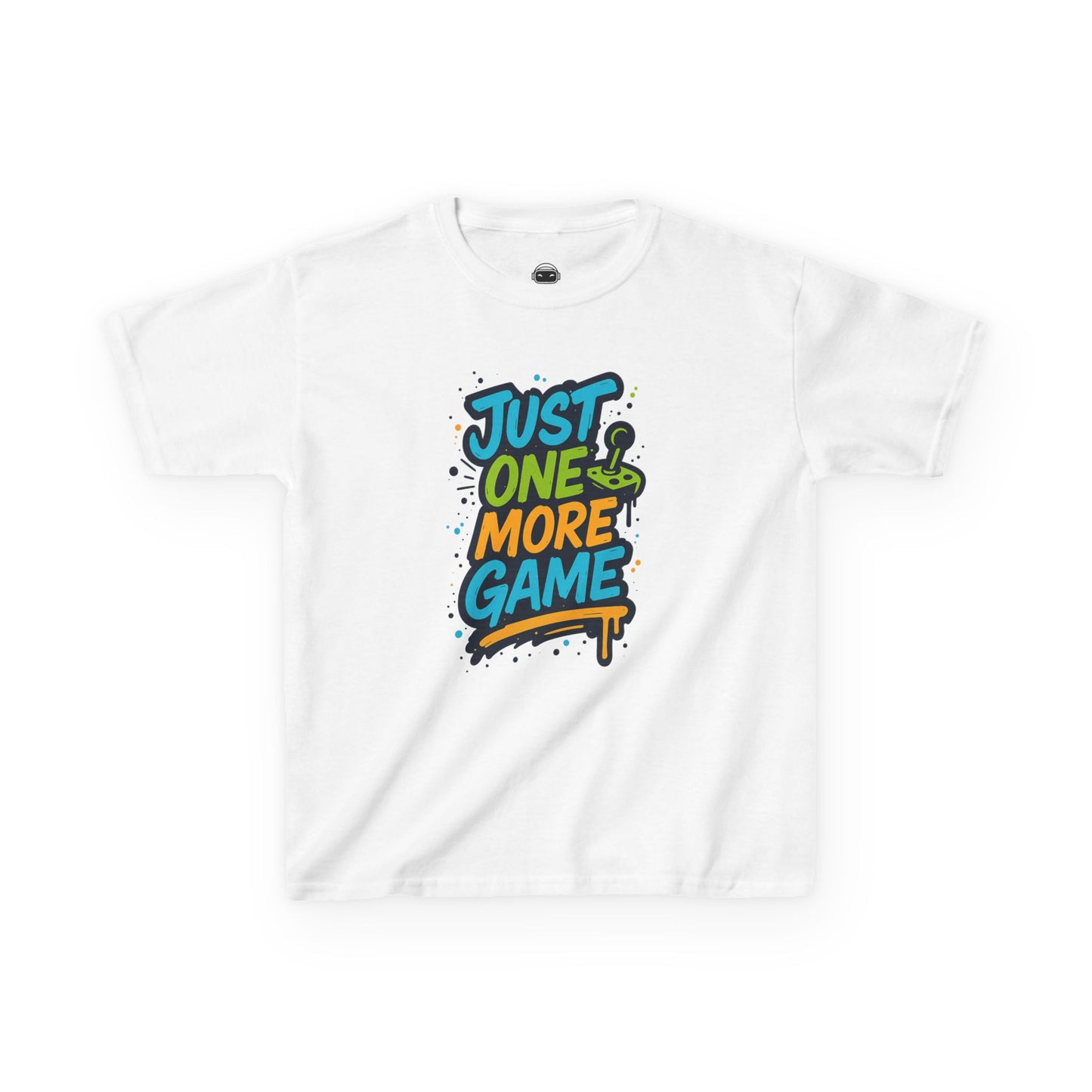 Just One More Game – Kids Graffiti Gamer T-Shirt 🎮🖌️