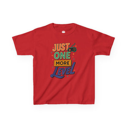 Just One More Level – Kids Retro Gamer T-Shirt 🎮⭐