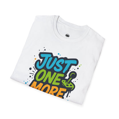 Just One More Game (graffiti) - Gaming Lifestyle T-Shirt