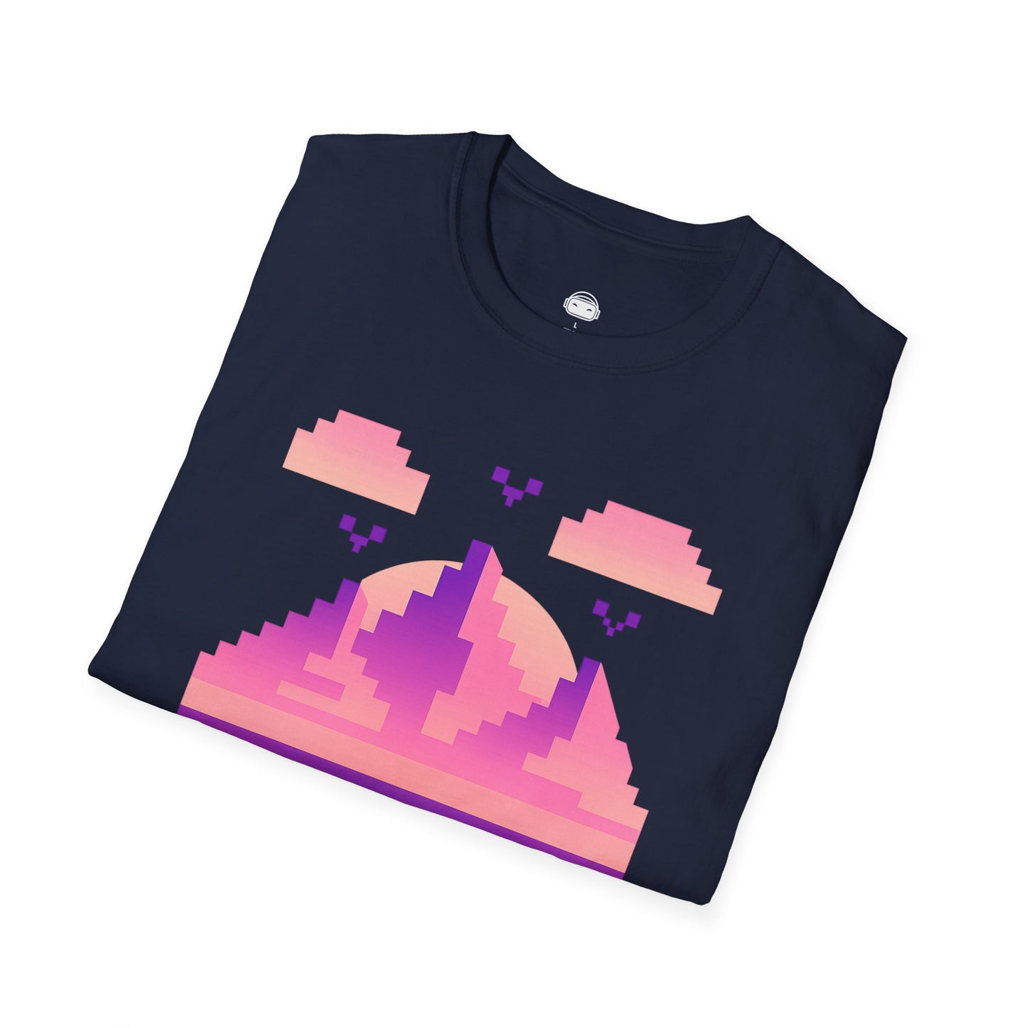 Pixel Sunset – Retro Gamer Horizon T-Shirt - Gaming Lifestyle T-Shirt