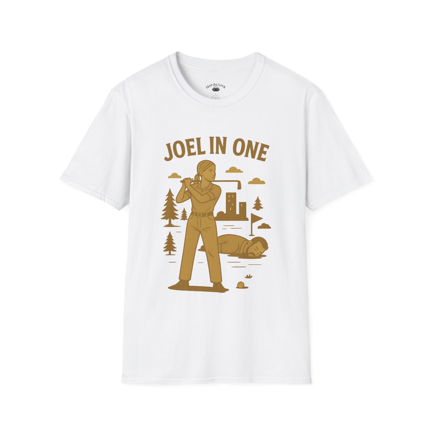 Joel In One - The Last of Us Inspired Parody T-Shirt