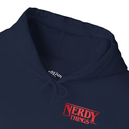 Nerdy Things RPG Character Cards Hoodie | Hooded Sweatshirt