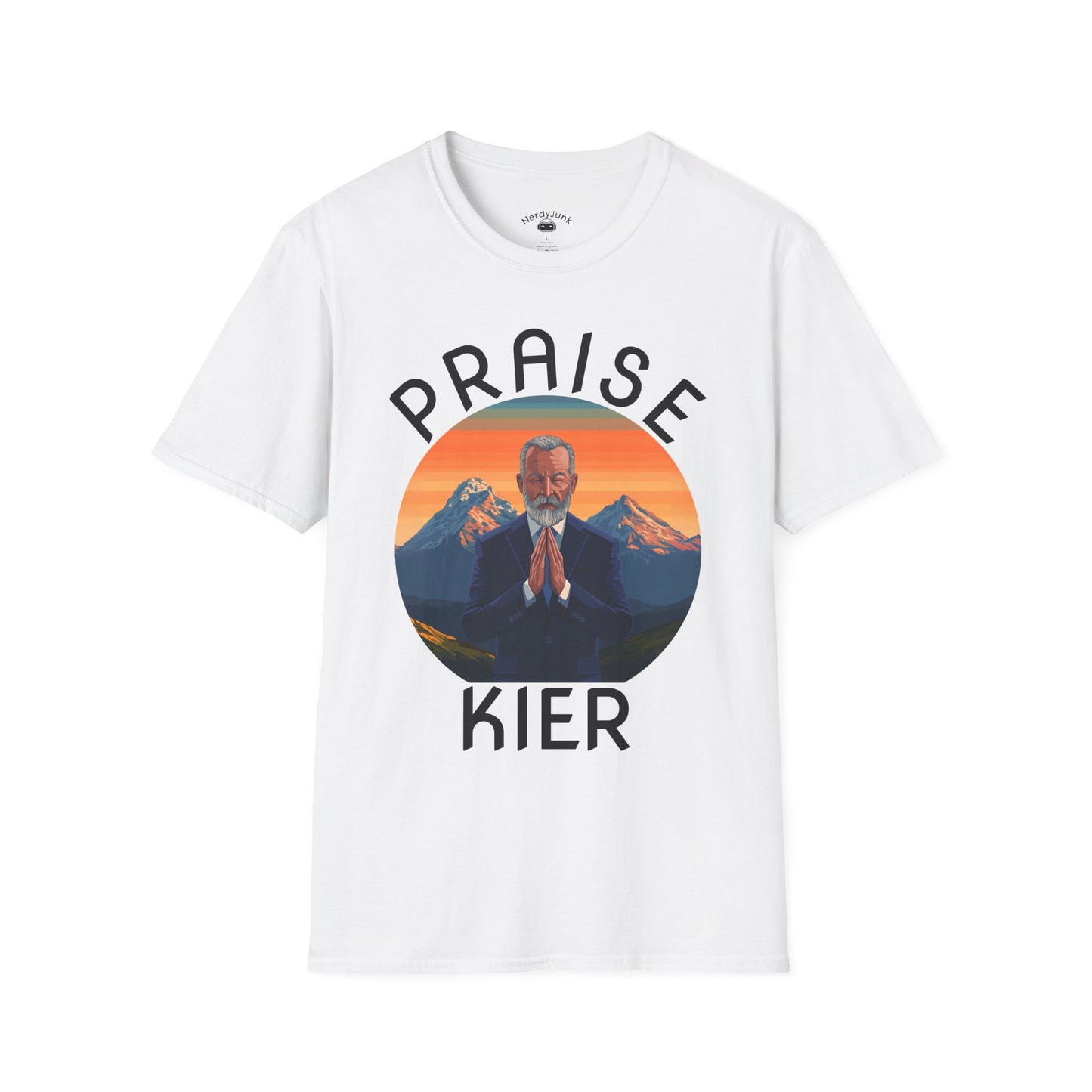 Praise Kier T-shirt - Pixel Art design