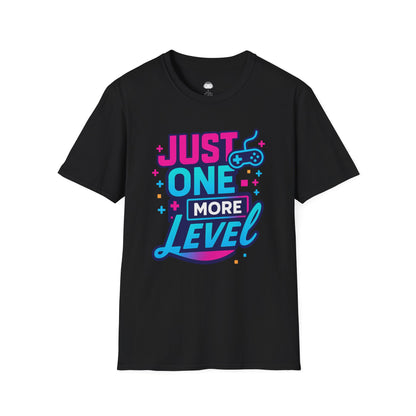 Just One More Level? (Neon) - Gaming Lifestyle T-Shirt