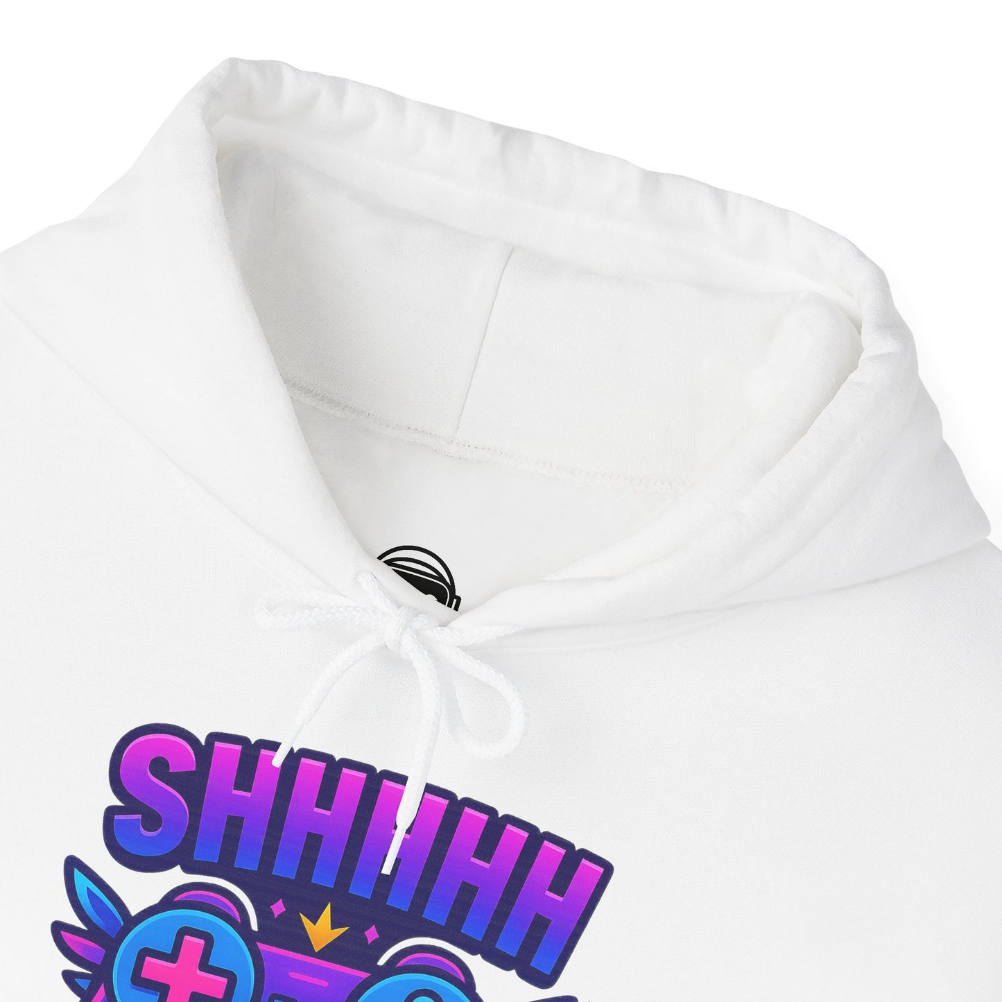 Shhh I’m Gaming – Neon Gamer Hoodie 🎮⚡