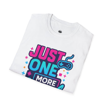 Just One More Level? (Neon) - Gaming Lifestyle T-Shirt