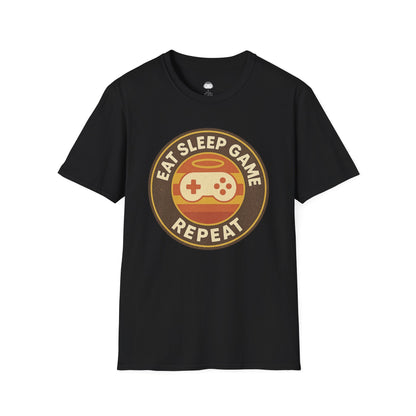 Eat, Sleep, Game, Repeat Retro - Gaming Lifestyle T-Shirt