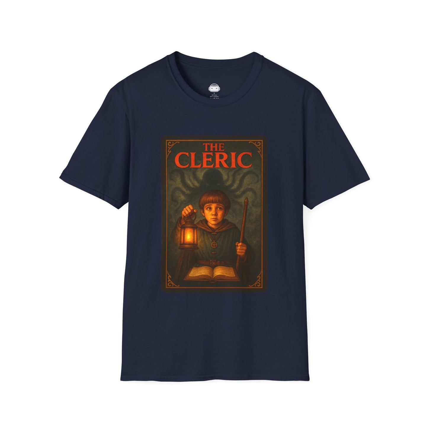 The Cleric T-Shirt | DnD Card Design Tee