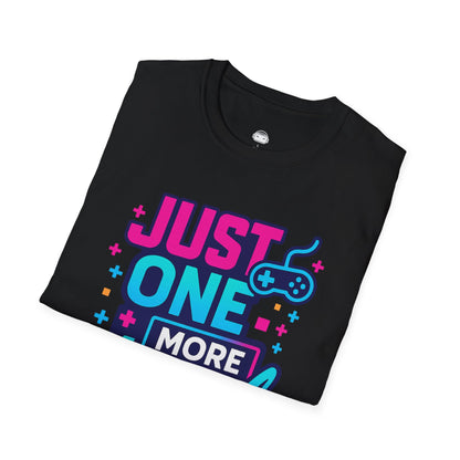 Just One More Level? (Neon) - Gaming Lifestyle T-Shirt
