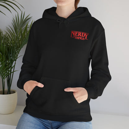 Nerdy Things RPG Character Cards Hoodie | Hooded Sweatshirt