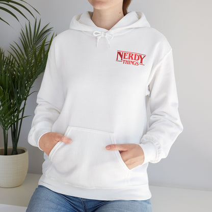 Nerdy Things RPG Character Cards Hoodie | Hooded Sweatshirt