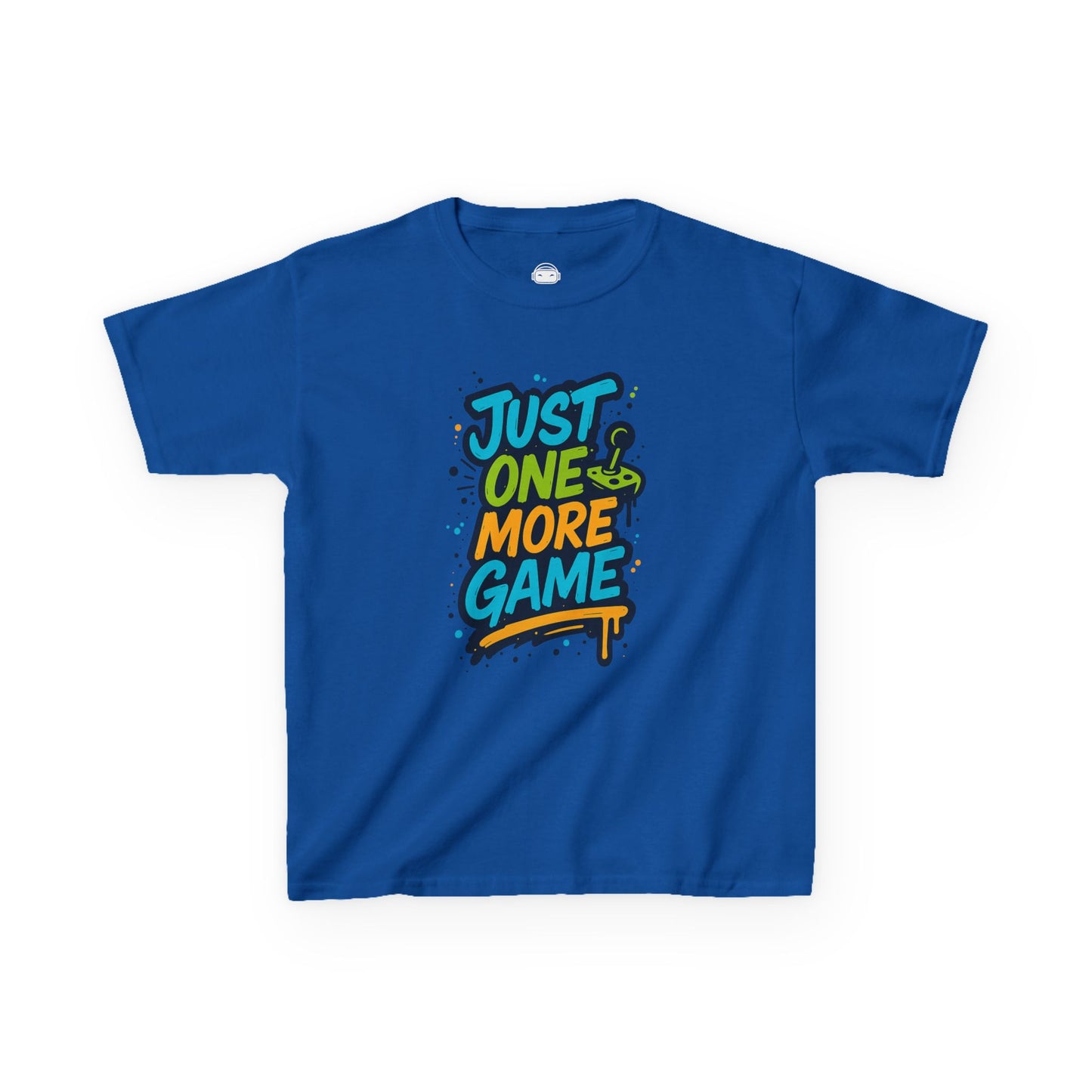 Just One More Game – Kids Graffiti Gamer T-Shirt 🎮🖌️