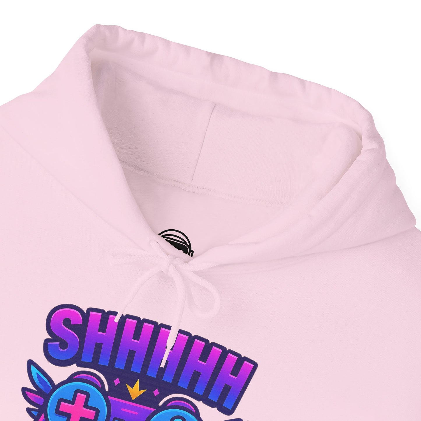 Shhh I’m Gaming – Neon Gamer Hoodie 🎮⚡