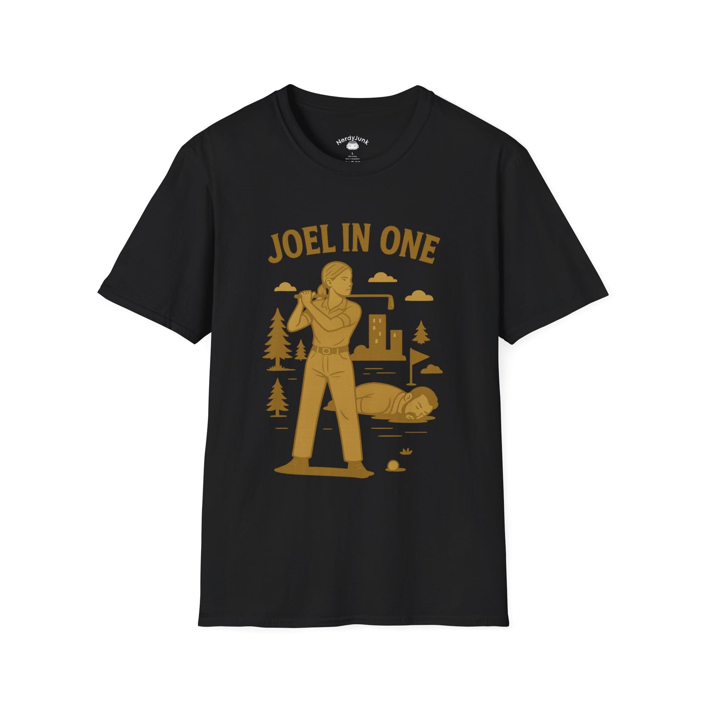 Joel In One - The Last of Us Inspired Parody T-Shirt