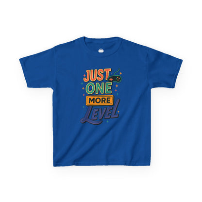 Just One More Level – Kids Retro Gamer T-Shirt 🎮⭐