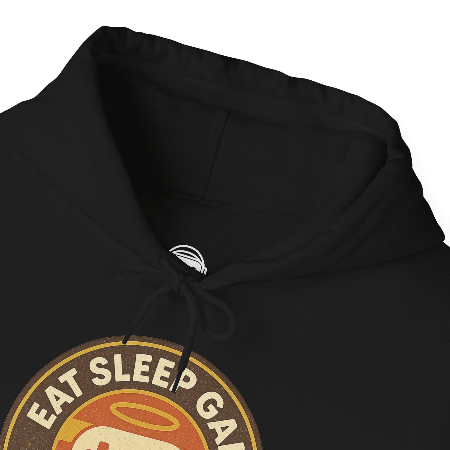 Eat Sleep Game Repeat – Retro Gamer Hoodie 🎮