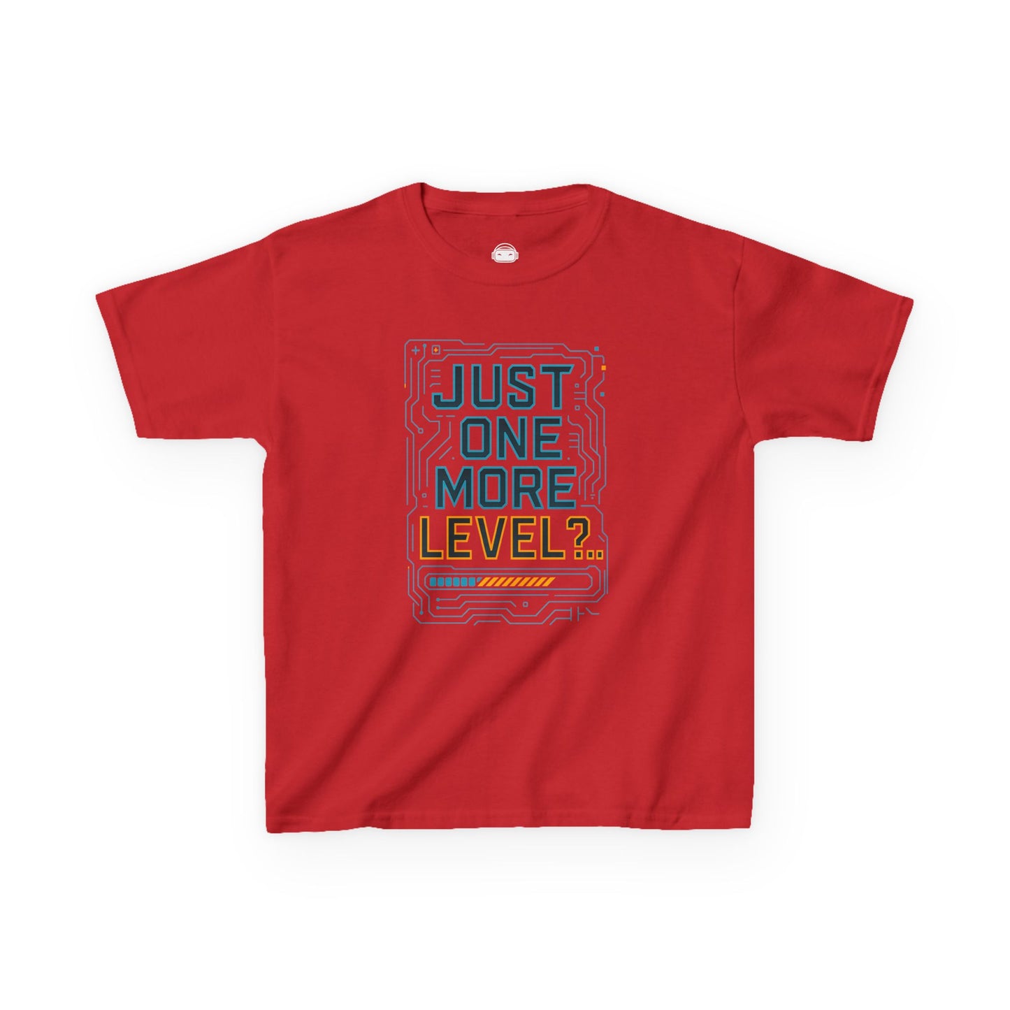 Just One More Level – Kids Tech Gamer T-Shirt ⚡🎮
