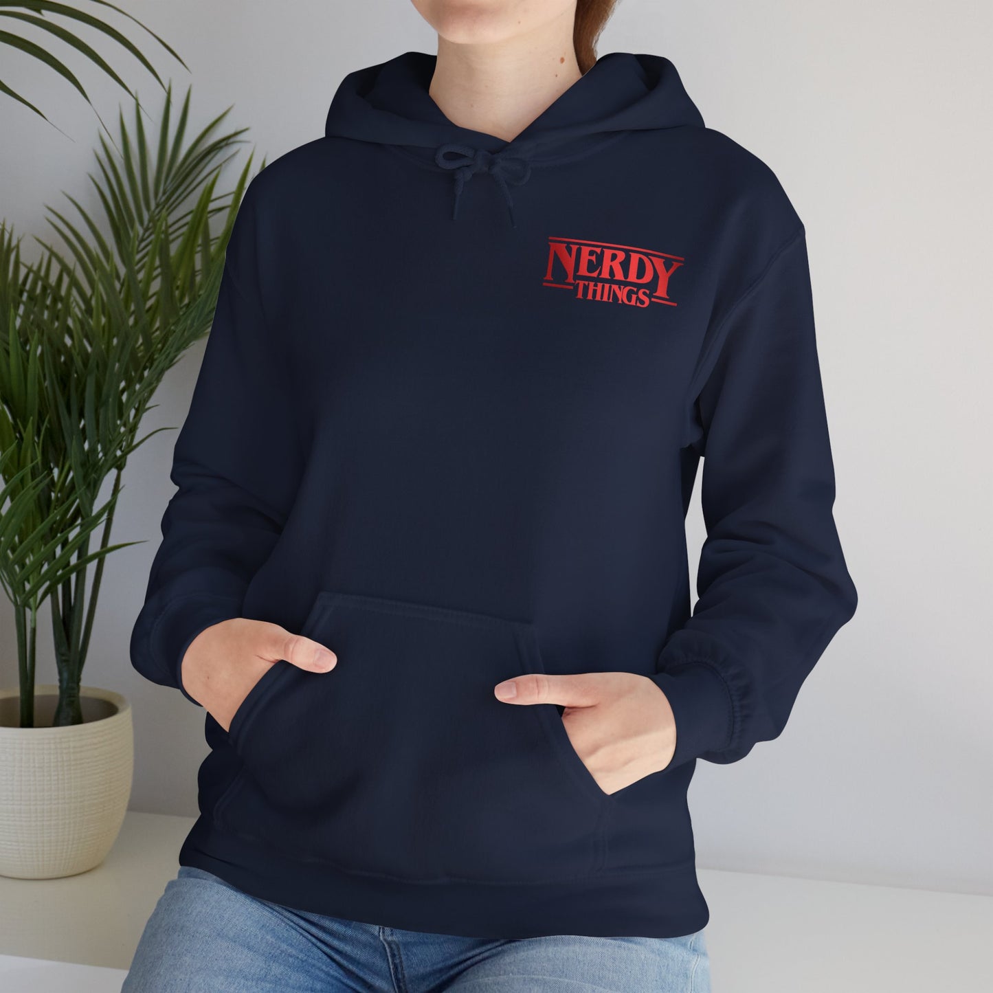 Nerdy Things RPG Character Cards Hoodie | Hooded Sweatshirt