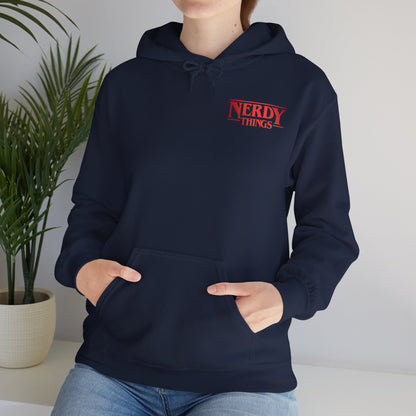 Nerdy Things RPG Character Cards Hoodie | Hooded Sweatshirt