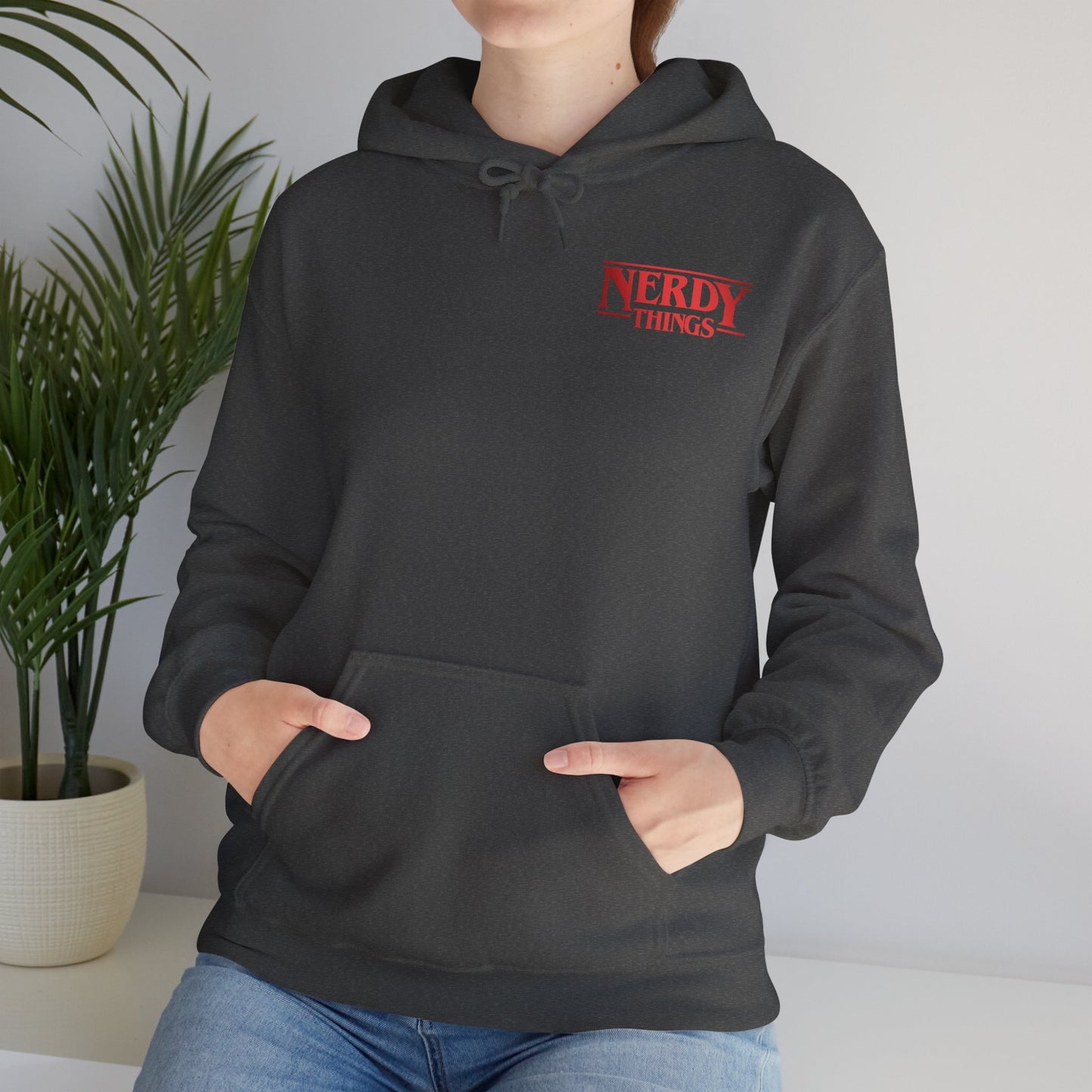 Nerdy Things RPG Character Cards Hoodie | Hooded Sweatshirt