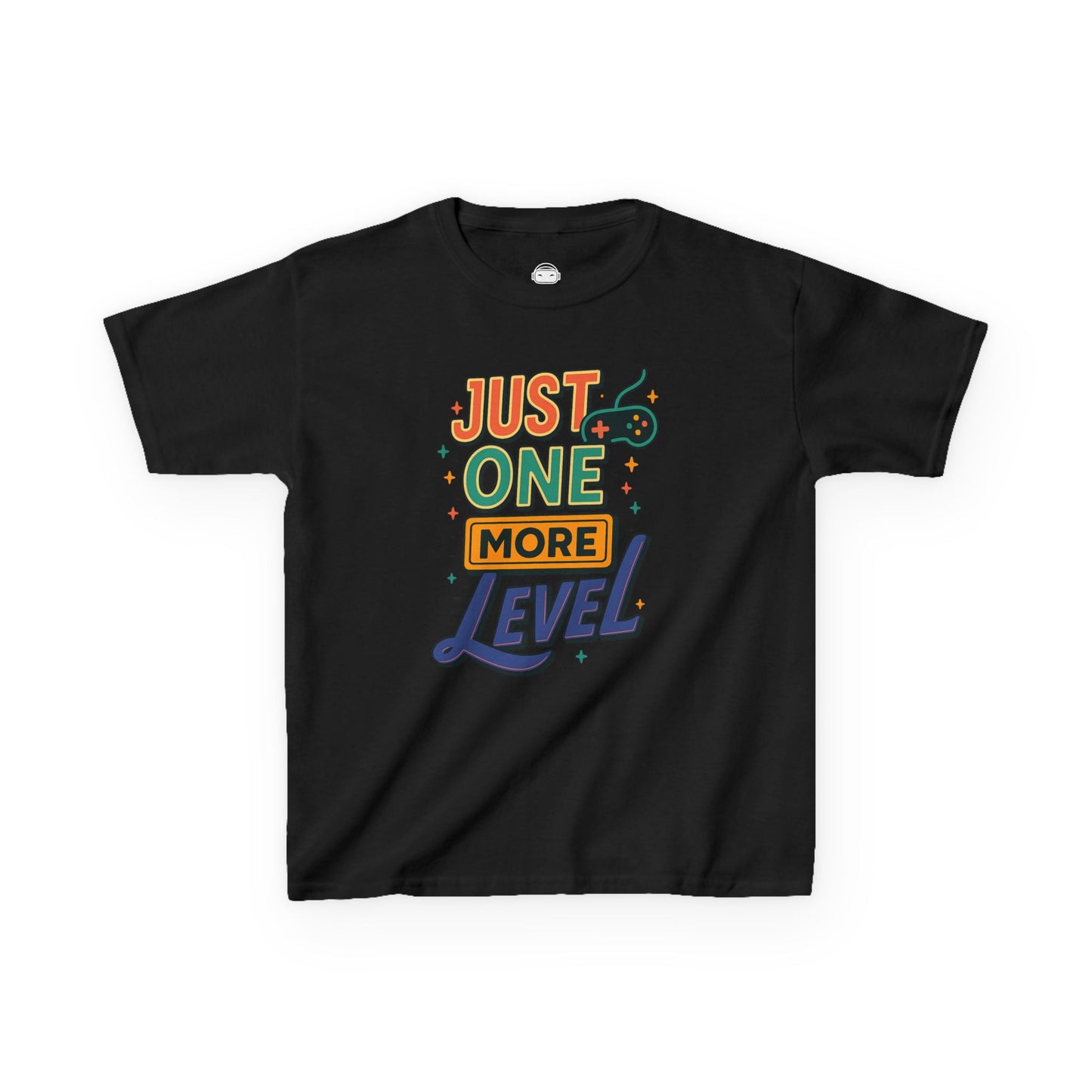 Just One More Level – Kids Retro Gamer T-Shirt 🎮⭐