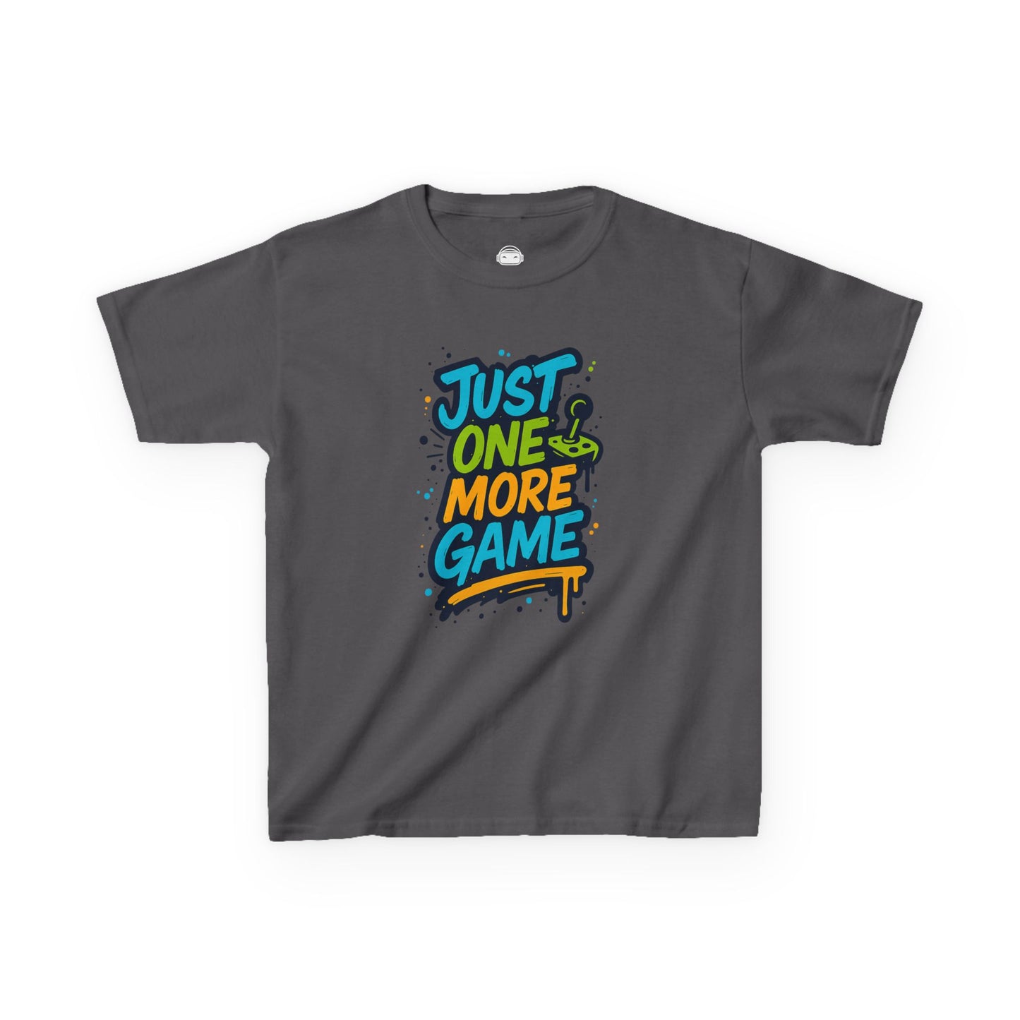 Just One More Game – Kids Graffiti Gamer T-Shirt 🎮🖌️