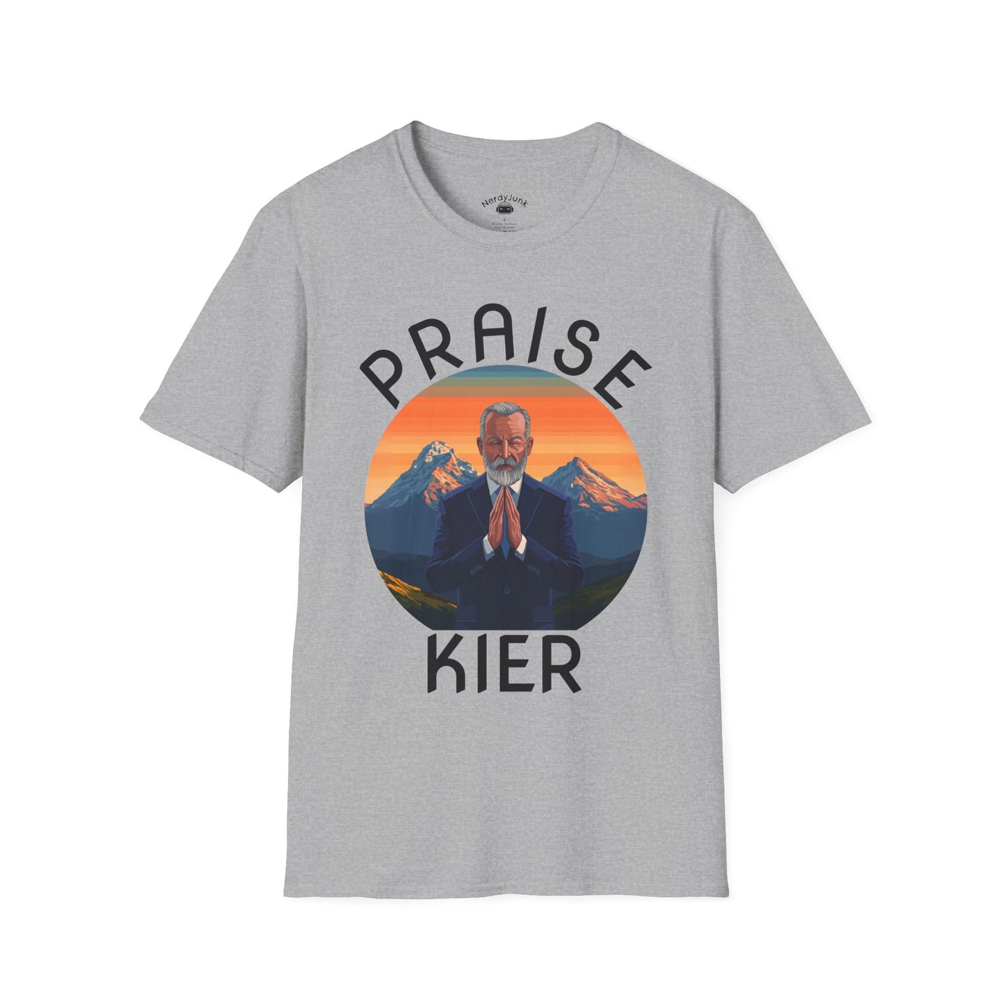 Praise Kier T-shirt - Pixel Art design