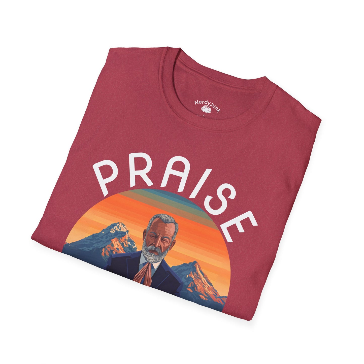 Praise Kier T-shirt - Pixel Art design