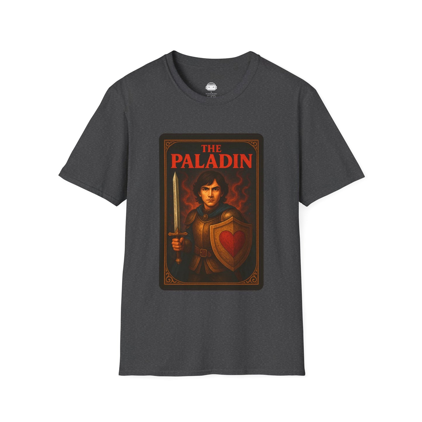 The Paladin T-Shirt | DnD Card Design Tee