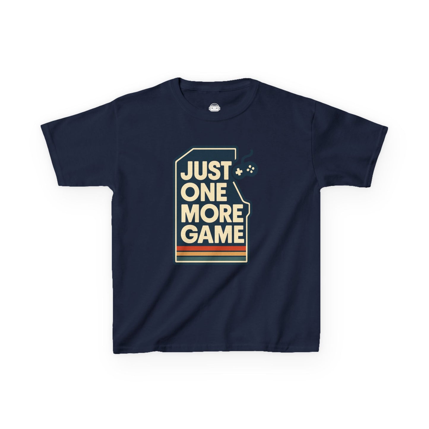 Just One More Game – Kids Retro Gamer T-Shirt 🎮👾