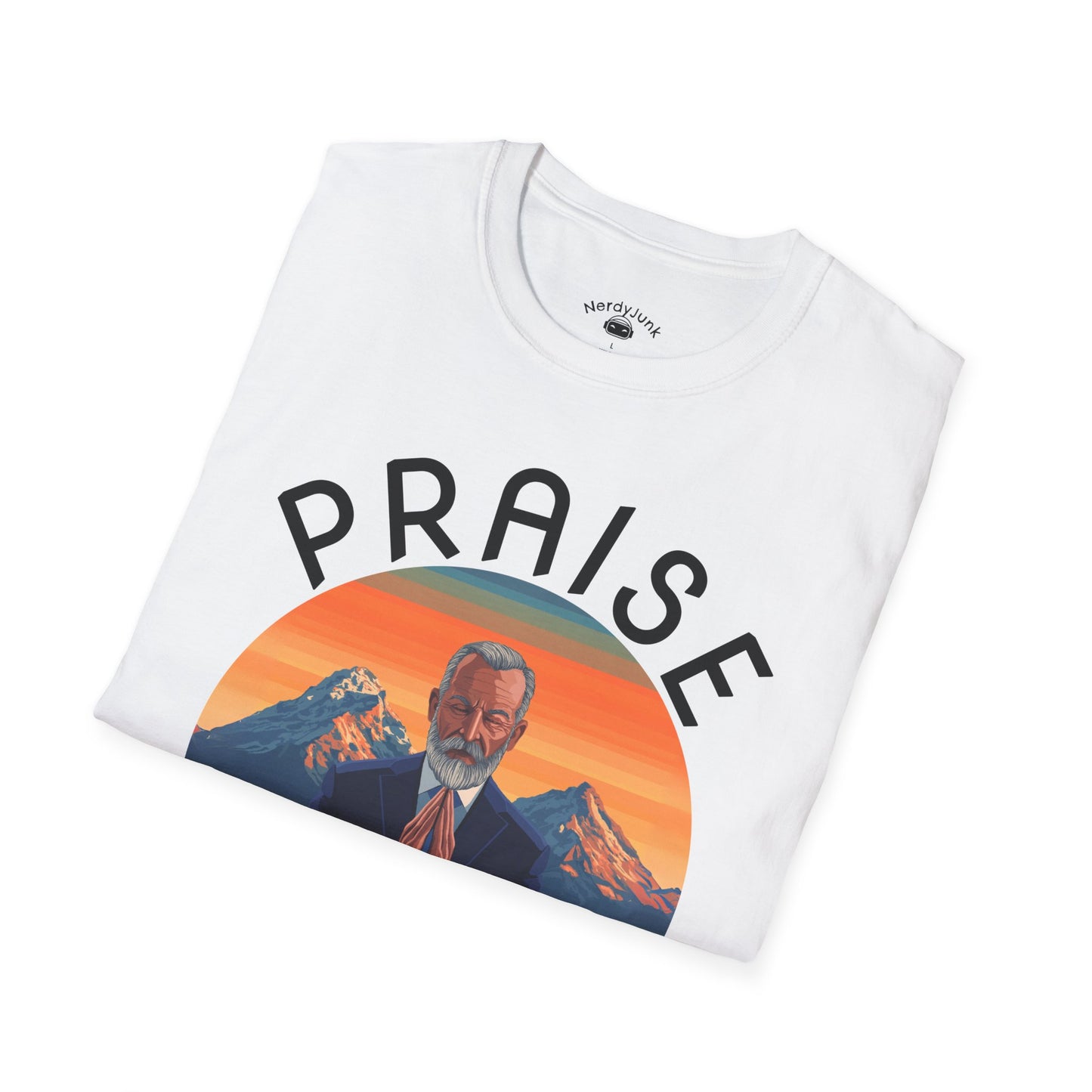 Praise Kier T-shirt - Pixel Art design