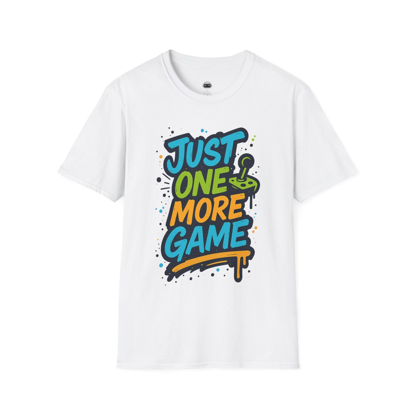 Just One More Game (graffiti) - Gaming Lifestyle T-Shirt