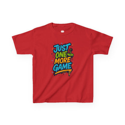 Just One More Game – Kids Graffiti Gamer T-Shirt 🎮🖌️