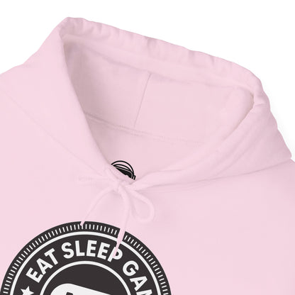 Eat Sleep Game Repeat – Classic Gamer Hoodie 🎮