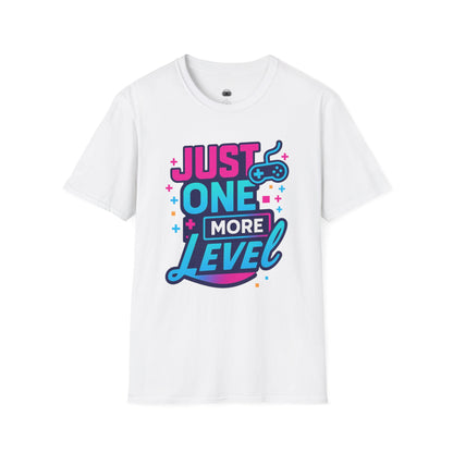 Just One More Level? (Neon) - Gaming Lifestyle T-Shirt