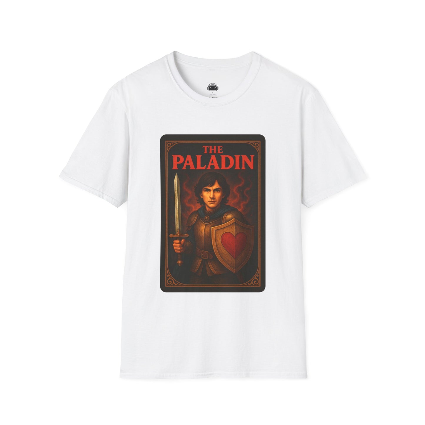 The Paladin T-Shirt | DnD Card Design Tee