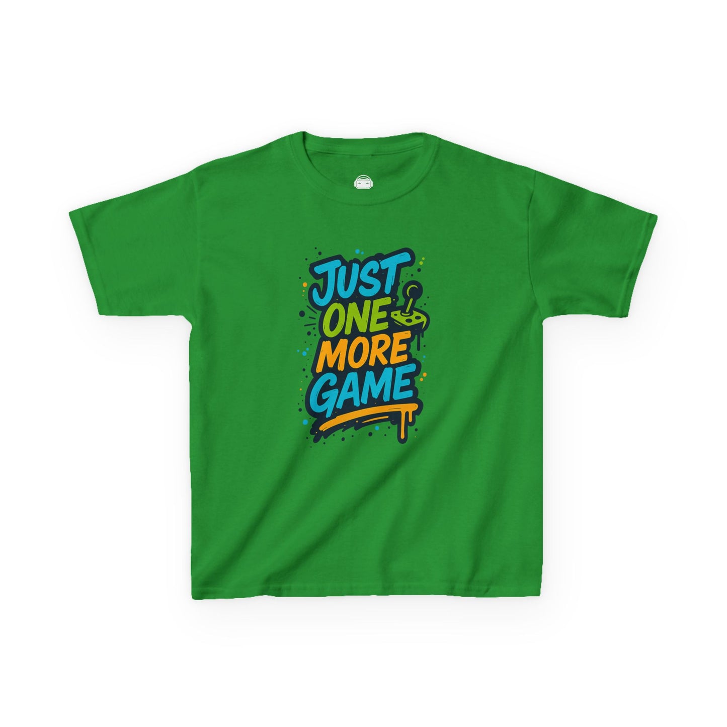 Just One More Game – Kids Graffiti Gamer T-Shirt 🎮🖌️