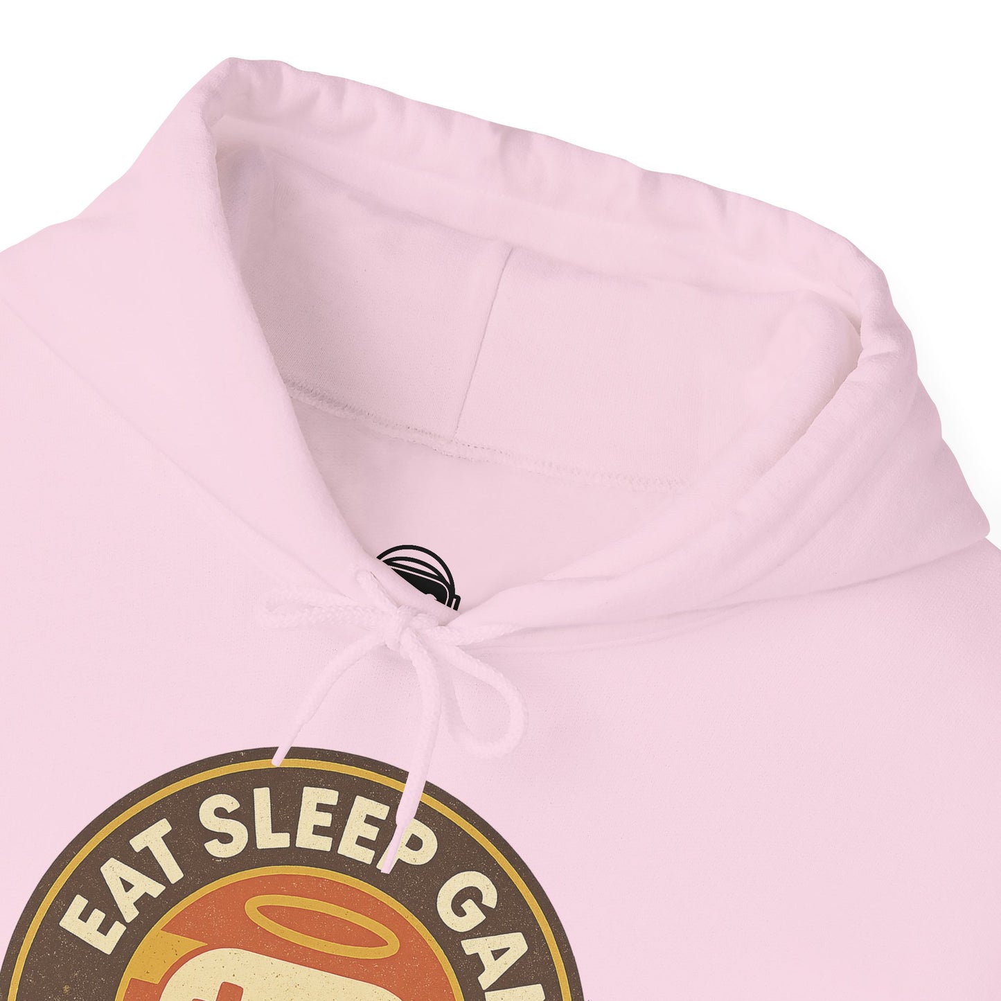 Eat Sleep Game Repeat – Retro Gamer Hoodie 🎮