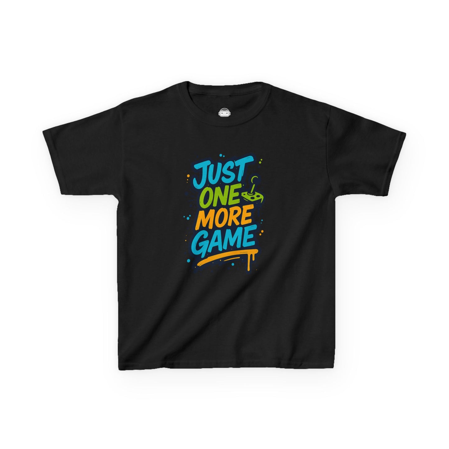 Just One More Game – Kids Graffiti Gamer T-Shirt 🎮🖌️