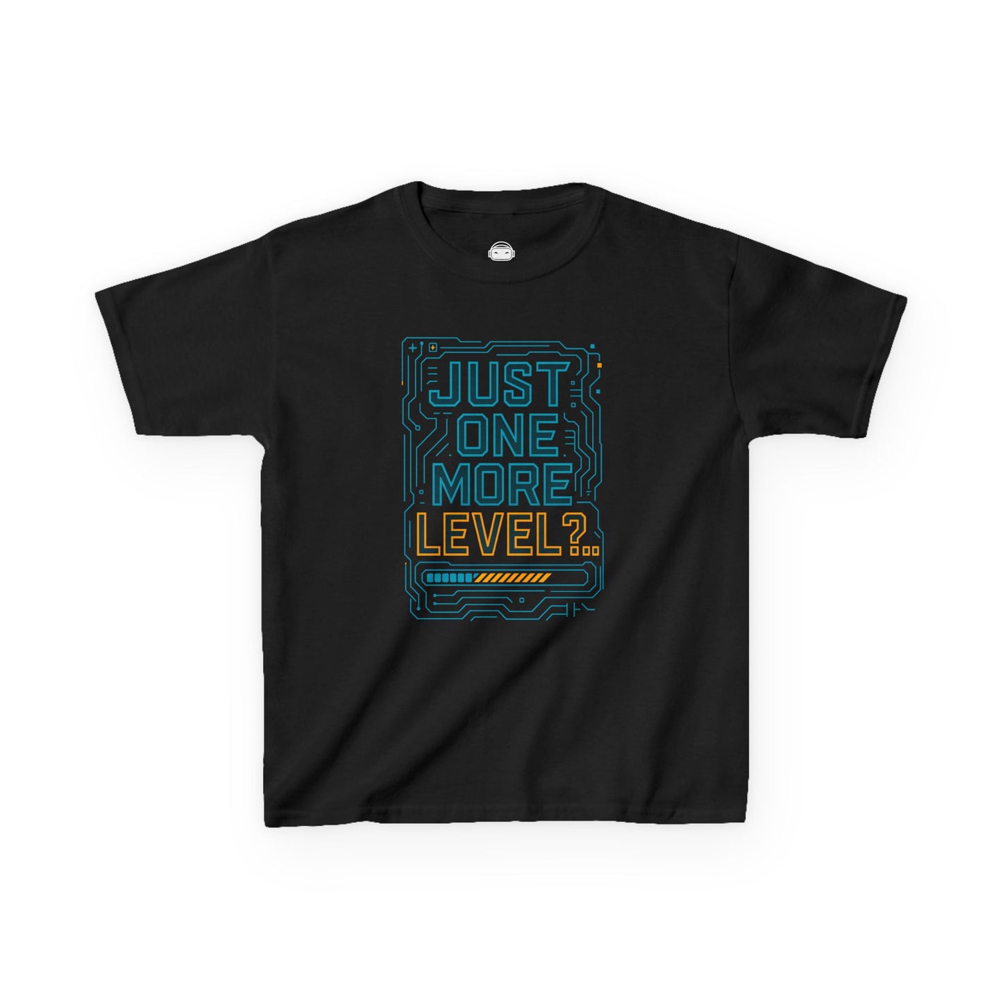 Just One More Level – Kids Tech Gamer T-Shirt ⚡🎮