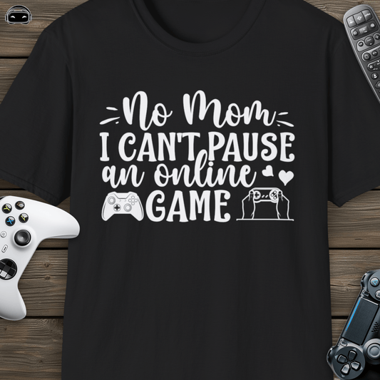 No Mom, I can't pause an online game