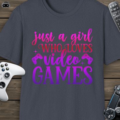 Just a girl who loves video games (funky)
