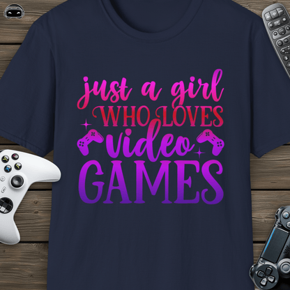 Just a girl who loves video games (funky)